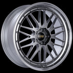 BBS LM 20x10.5 5x120 ET15 Diamond Black Center Diamond Cut Lip Wheel - 82mm PFS Required
