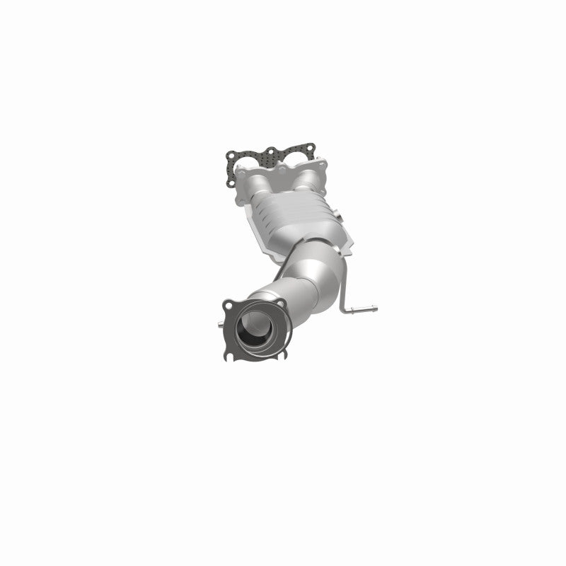 MagnaFlow 52005 oem grade direct-fit catalytic converter, opposite side view of the turntable spin