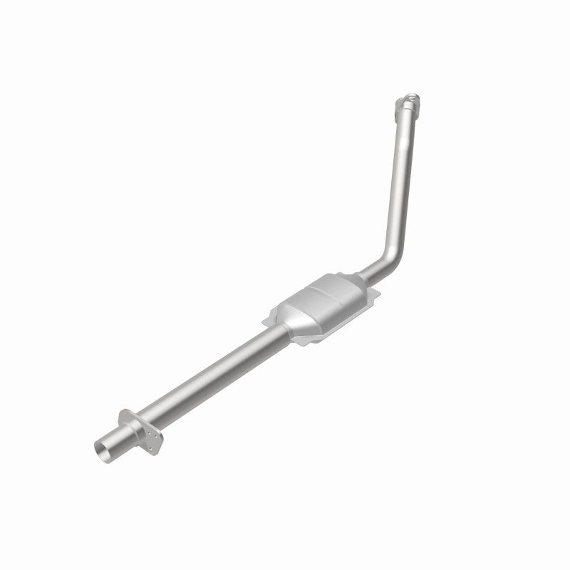 MagnaFlow 93165 epa direct-fit catalytic converter, rear view of the turntable spin
