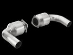 Akrapovic 10-13 Porsche 911 Turbo/Turbo S (997) Link Pipe Set w/ Cat (Titanium)