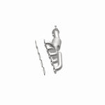 MagnaFlow 49804 oem grade manifold converter, opposite side view of the turntable spin
