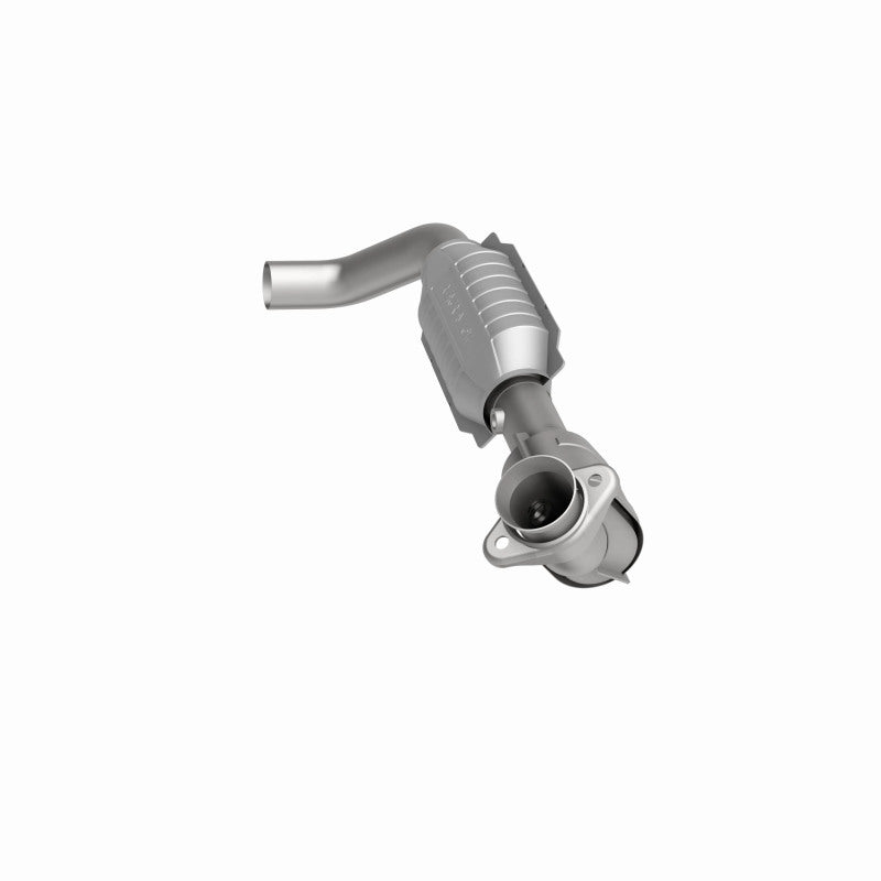 MagnaFlow 93664 hm grade direct-fit catalytic converter, opposite side view of the turntable spin