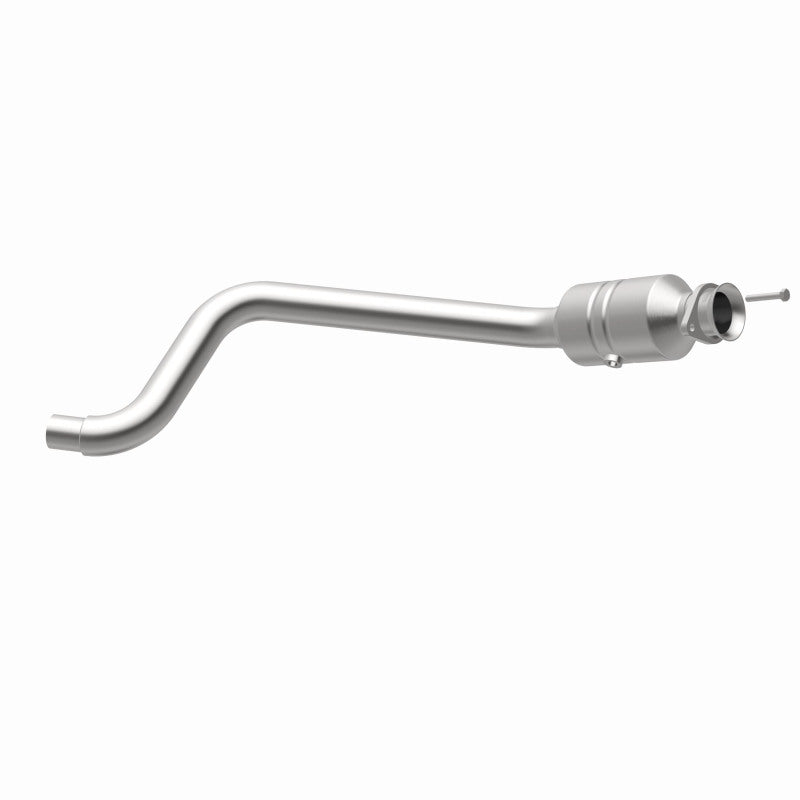 MagnaFlow 52003 oem grade direct-fit catalytic converter, opposite rear three-quarter view of the turntable spin