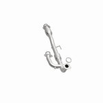 MagnaFlow 26214 hm grade direct-fit catalytic converter, opposite side view of the turntable spin