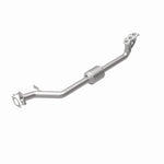MagnaFlow 5411603 carb manifold converter, rear view of the turntable spin