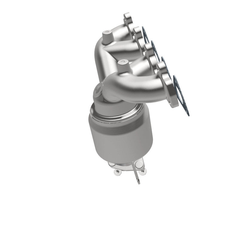 MagnaFlow 50602 hm grade manifold converter, opposite side view of the turntable spin