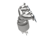 MagnaFlow 50602 hm grade manifold converter, opposite side view of the turntable spin