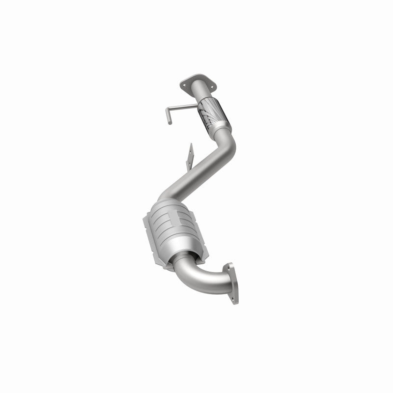 MagnaFlow 24429 hm grade direct-fit catalytic converter, opposite side view of the turntable spin