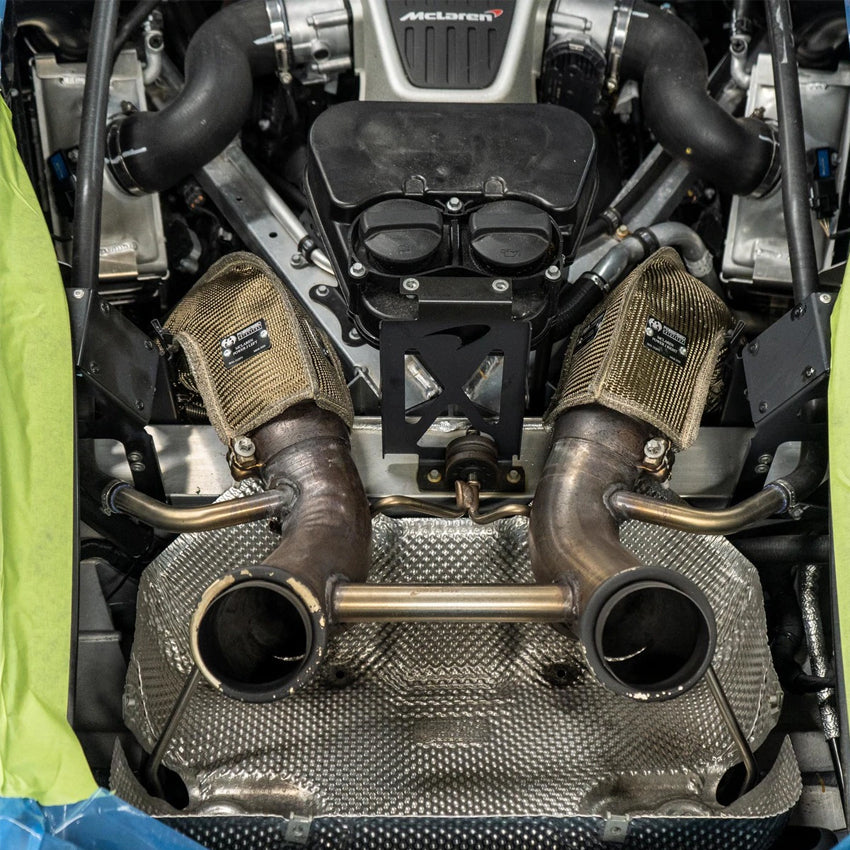 Fabspeed Sport Catalytic Converters for McLaren 600 LT 2019-2021