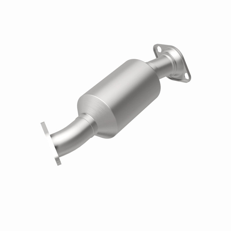 MagnaFlow 5461261 carb direct-fit catalytic converter, rear view of the turntable spin