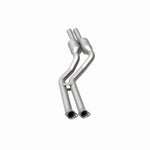 MagnaFlow 49760 oem grade direct-fit catalytic converter, opposite side view of the turntable spin