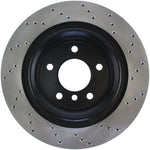 StopTech 98-02 BMW Z3 Drilled Right Rear Rotor