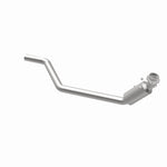 MagnaFlow 52076 oem grade direct-fit catalytic converter, opposite rear three-quarter view of the turntable spin