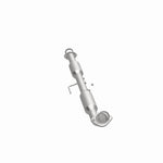 MagnaFlow 49703 oem grade direct-fit catalytic converter, opposite side view of the turntable spin