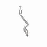 MagnaFlow 49806 oem grade direct-fit catalytic converter, rear three-quarter view of the turntable spin