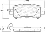 StopTech Street Brake Pads - Front