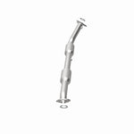 MagnaFlow 52632 oem grade direct-fit catalytic converter, opposite rear three-quarter view of the turntable spin