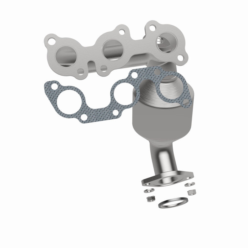 MagnaFlow 50687 hm grade manifold converter, opposite side view of the turntable spin