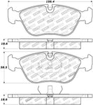 StopTech Street Touring 98-04 Volvo S60/98-00 S70/98-00 V70 Front Brake Pads