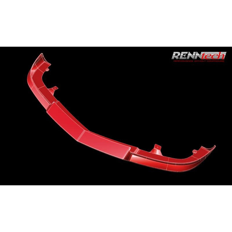 RennTech Performance Carbon Front Splitter For Mercedes-Benz C63 AMG - AutoTalent