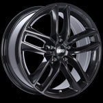 BBS SX 20x9 5x108 ET38 Crystal Black Wheel -82mm PFS/Clip Required