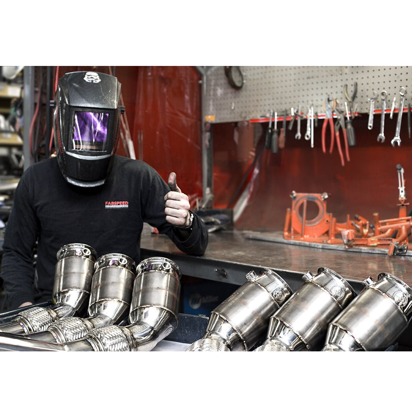 Fabspeed Sport Catalytic Converters for McLaren 650S 2014-2017