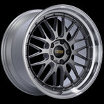 BBS LM 19x9.5 5x120 ET48 Diamond Black Center Diamond Cut Lip Wheel -82mm PFS/Clip Required