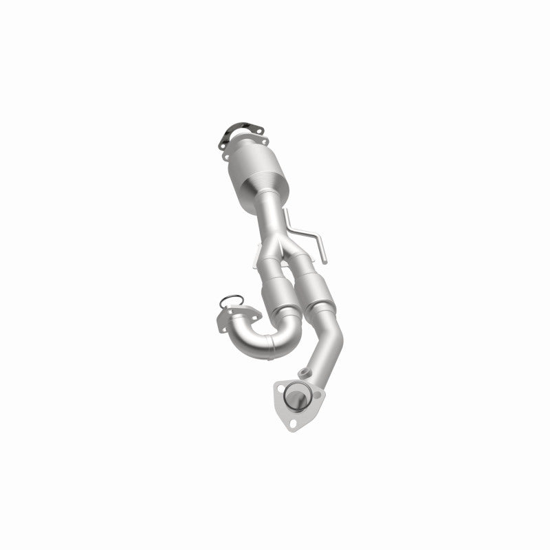 MagnaFlow 5592710 carb direct-fit catalytic converter, opposite side view of the turntable spin