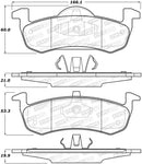 StopTech Street Brake Pads