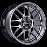 BBS RG-R 18x8.5 5x120 ET13 Diamond Black Wheel -82mm PFS/Clip Required
