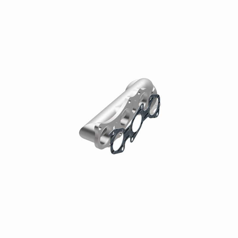 MagnaFlow 5481342 carb manifold converter, opposite side view of the turntable spin