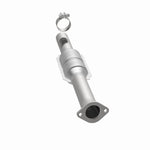 MagnaFlow 52108 oem grade direct-fit catalytic converter, opposite side view of the turntable spin
