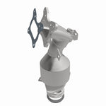 MagnaFlow 5531781 carb manifold converter, front three-quarter view of the turntable spin