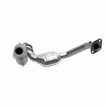 MagnaFlow 93110 hm grade direct-fit catalytic converter, opposite side view of the turntable spin