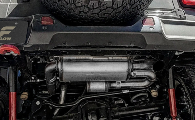 MagnaFlow 19620 installed on the vehicle