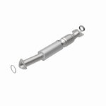 MagnaFlow 23618 epa direct-fit catalytic converter, rear view of the turntable spin