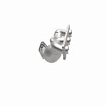 MagnaFlow 5531226 carb manifold converter, opposite side view of the turntable spin