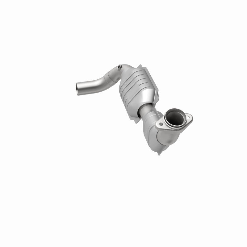MagnaFlow 93144 hm grade direct-fit catalytic converter, opposite side view of the turntable spin