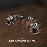 Fi Exhaust Downpipes for Porsche 992 Carrera S 2019-2020