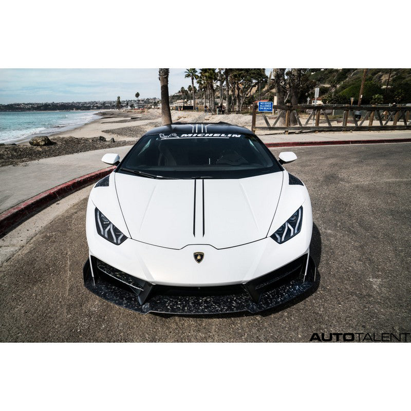 1016 Industries Aero Forged Carbon Front Bumper For Lamborghini Huracan - AutoTalent