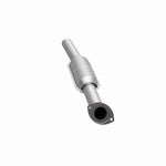 MagnaFlow 23000 hm grade direct-fit catalytic converter, opposite side view of the turntable spin