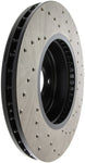 StopTech 11-15 BMW 535i/535xi/ 12-15 640i Front Right Drilled Sport Brake Rotor