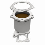 MagnaFlow 50671 hm grade direct-fit catalytic converter, opposite side view of the turntable spin