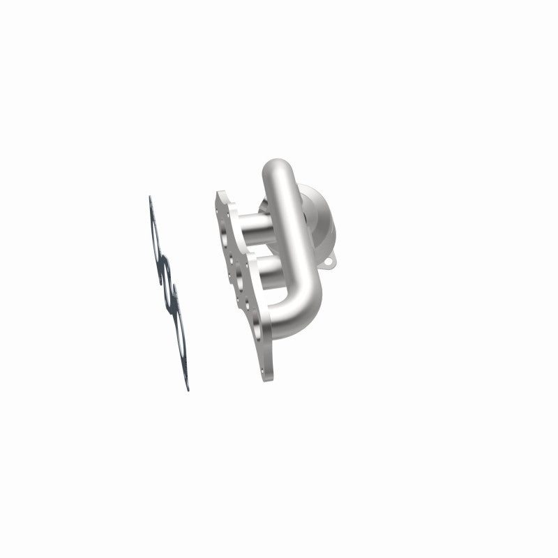 MagnaFlow 51198 oem grade manifold converter, opposite side view of the turntable spin