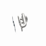 MagnaFlow 51198 oem grade manifold converter, opposite side view of the turntable spin