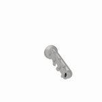 MagnaFlow 49339 oem grade manifold converter, rear three-quarter view of the turntable spin