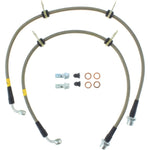 StopTech 12-15 Scion IQ Stainless Steel Front Brake Lines