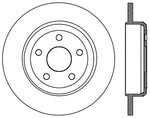 StopTech Slotted Sport Brake Rotor 11-15 Jeep Grand Cherokee (Excludes SRT8)