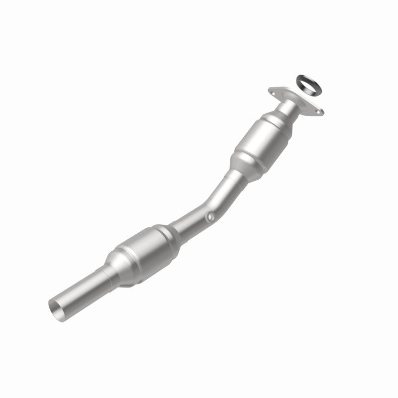 MagnaFlow 49461 oem grade direct-fit catalytic converter, rear view of the turntable spin