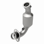 MagnaFlow 93238 hm grade direct-fit catalytic converter, rear view of the turntable spin